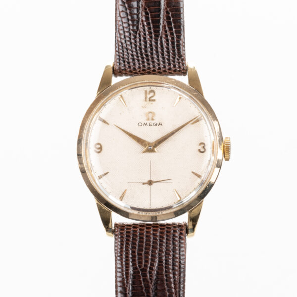 Vintage Omega Gold Filled Honeycomb 2512-11 1954 watch