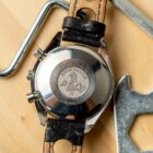 Omega Speedmaster Reducido 3511.50 "Reverse Panda" w / hebilla original 1999 fondo de caja del reloj