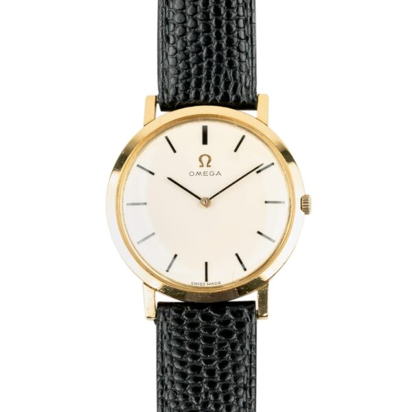 Vintage Omega Ultra-Thin 18k Dress Watch 111.046 1965
