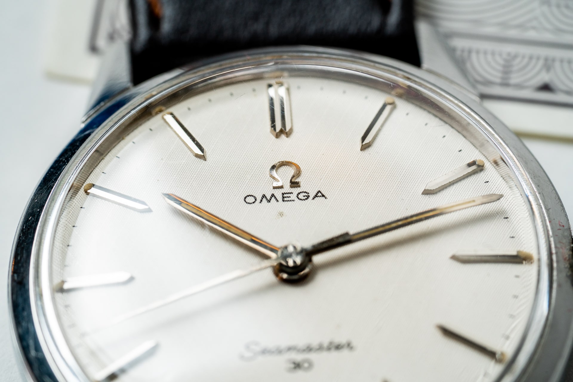vintage omega seamaster 30 135.003 watch dial