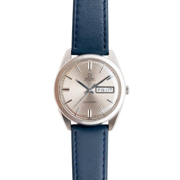 Omega Seamaster 166.032 grey/silver dial 1967 watch