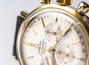 Vintage Seamaster De Ville 145.005-67 chronograph watch dial