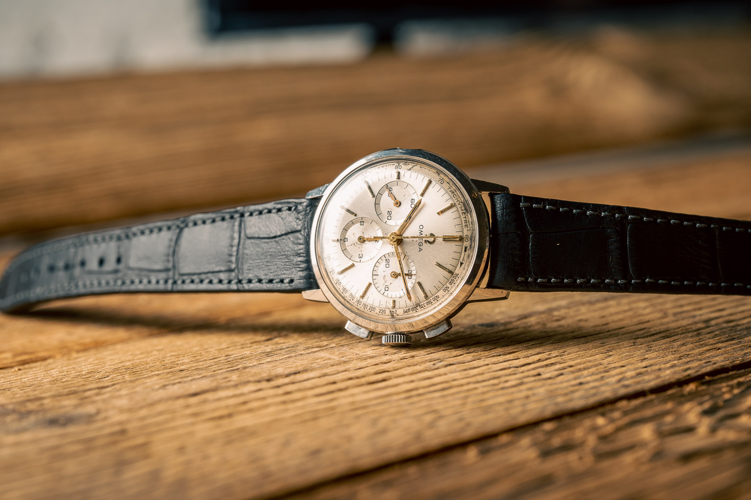Vintage Omega chronograph 101.010 watch