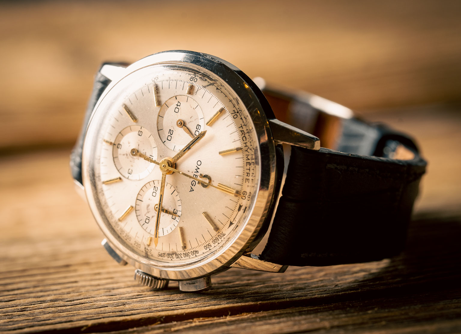 Vintage omega chronograph 321 watch