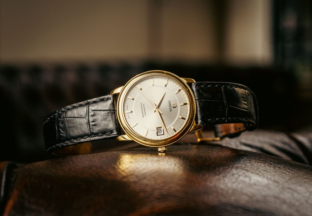 Modern Omega De Ville prestge chronometer 46003102 watch