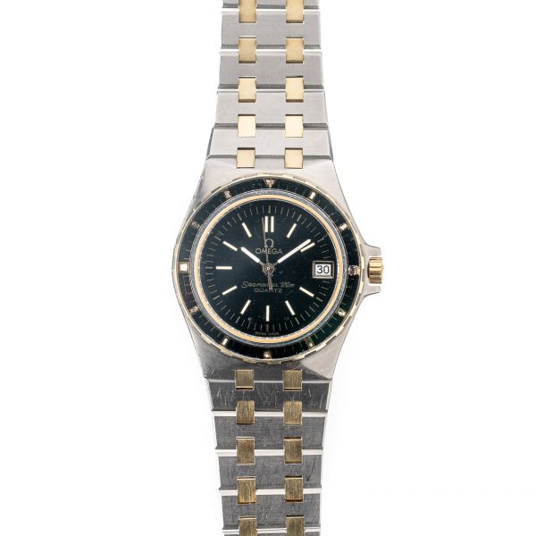 Omega Jacques Mayol 120m mid size 3960947 watch quartz