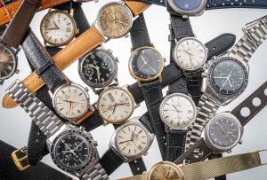collection of vintage omega watches