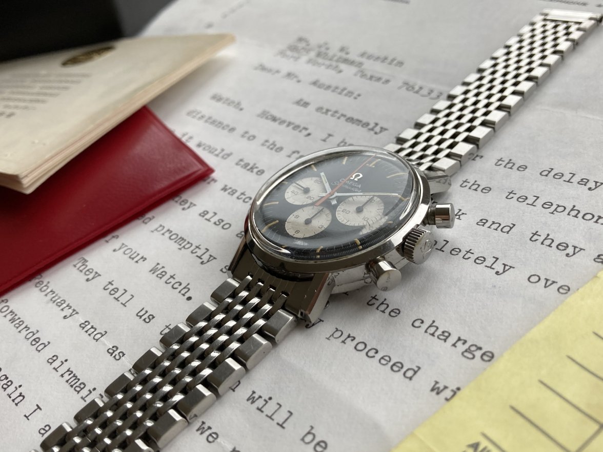 1124740-a4bcfe8e5504b1d61ad764bcd9782cbe Omega Seamaster 321 chronograph reverse panda 145.005-67