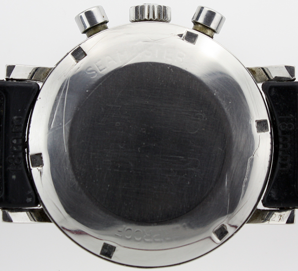 rxvi0516b Omega Seamaster 321 chronograph reverse panda 145.005-67 caseback