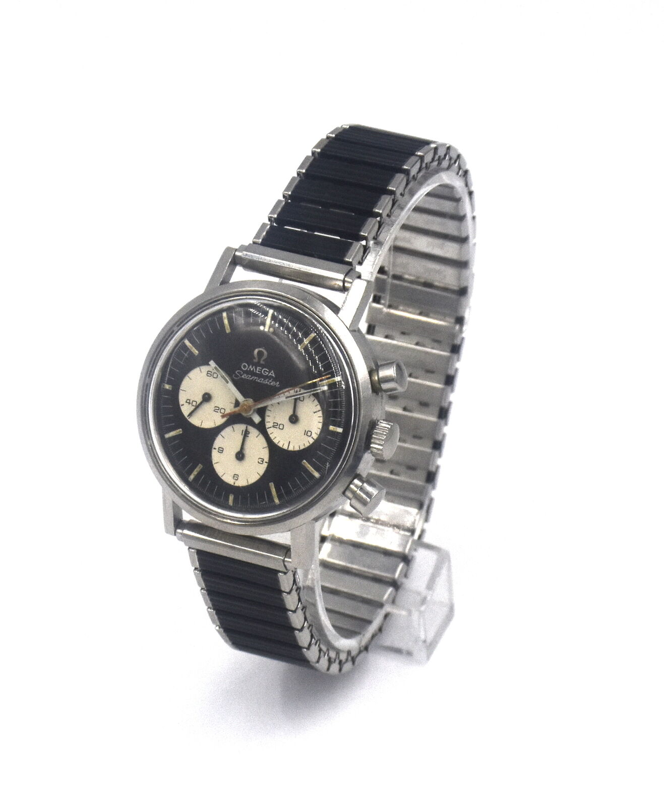 s-l1600 Omega Seamaster 321 chronograph reverse panda 145.005-67