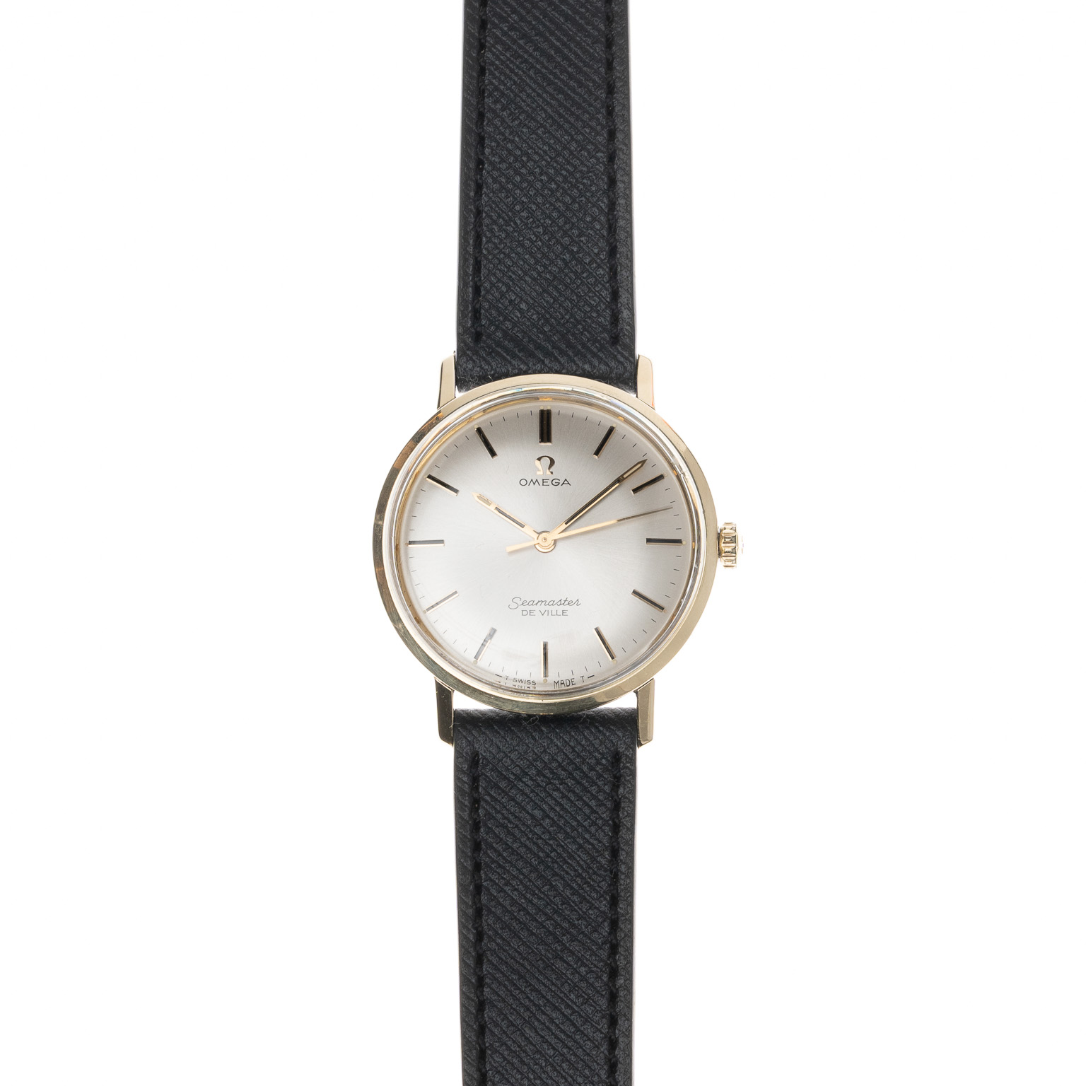 vintage omega seamaster de ville 135020 gold cap watch