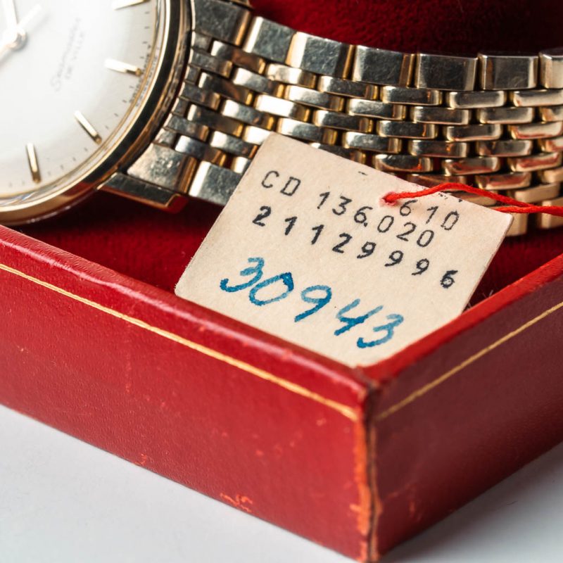 Omega Seamaster de ville verguld uit 1960 horloge