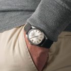 Omega Seamaster with crosshair dial in stainless steel 166.010 from 1964 wristshot