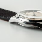 Omega Seamaster with crosshair dial in stainless steel 166.010 from 1964 side of the case