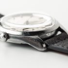 Omega Seamaster with crosshair dial in stainless steel 166.010 from 1964 lug and crown