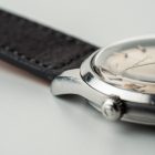 Omega Seamaster with crosshair dial in stainless steel 166.010 from 1964 crown and lug