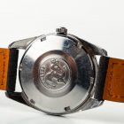 Omega Seamaster with crosshair dial in stainless steel 166.010 from 1964 caseback