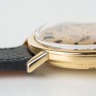 Vintage Omega Constellation 18k Onyx Date 168.004/14 from 1966 case side