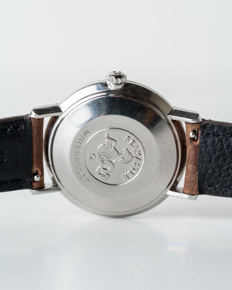 1959 Omega Seamaster Automatic Date Model 14730 in Stainless Steel and Gold Pre De Ville