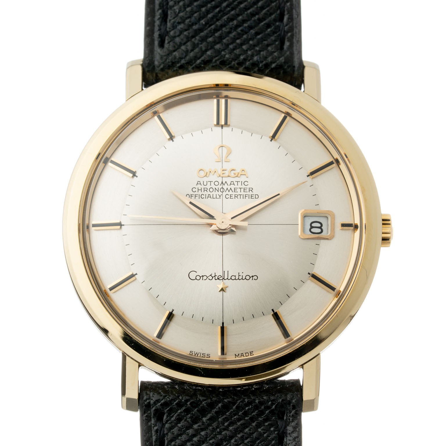 Vintage Omega Constellation Pie-Pan gold capped 168.004 from 1966