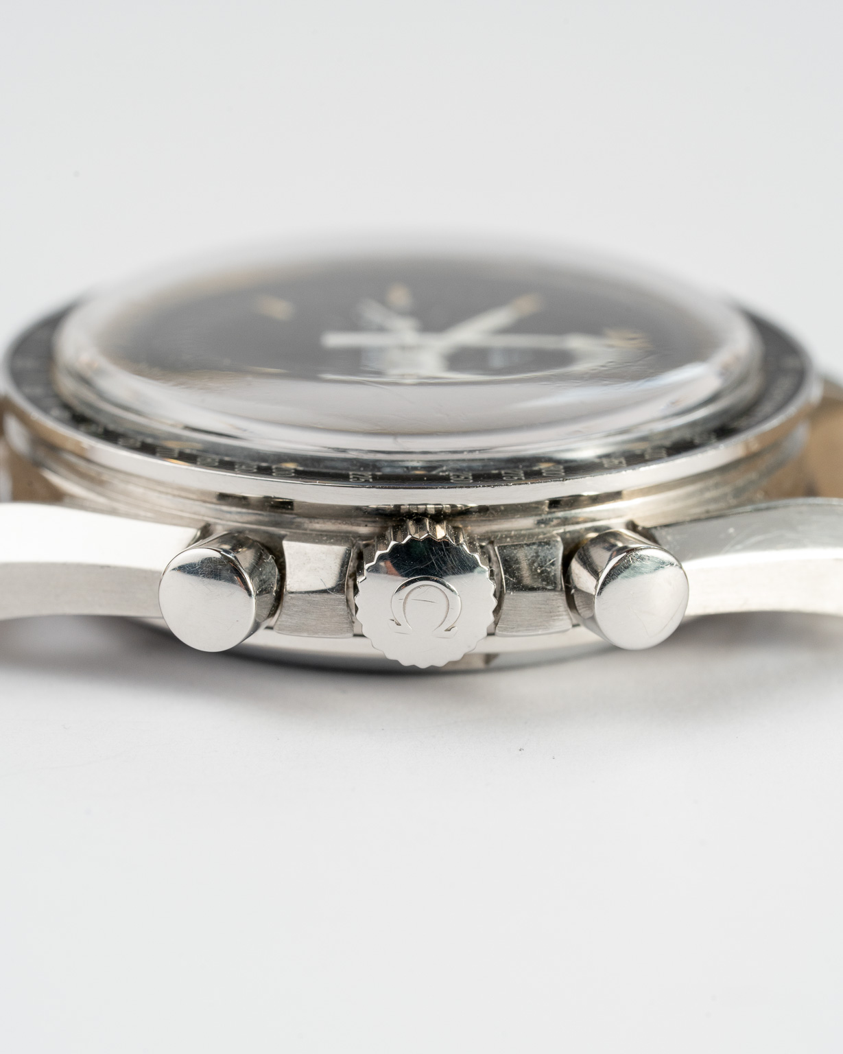 Vintage Omega Speedmaster Professional 3590.50 from 1995 Leather crown