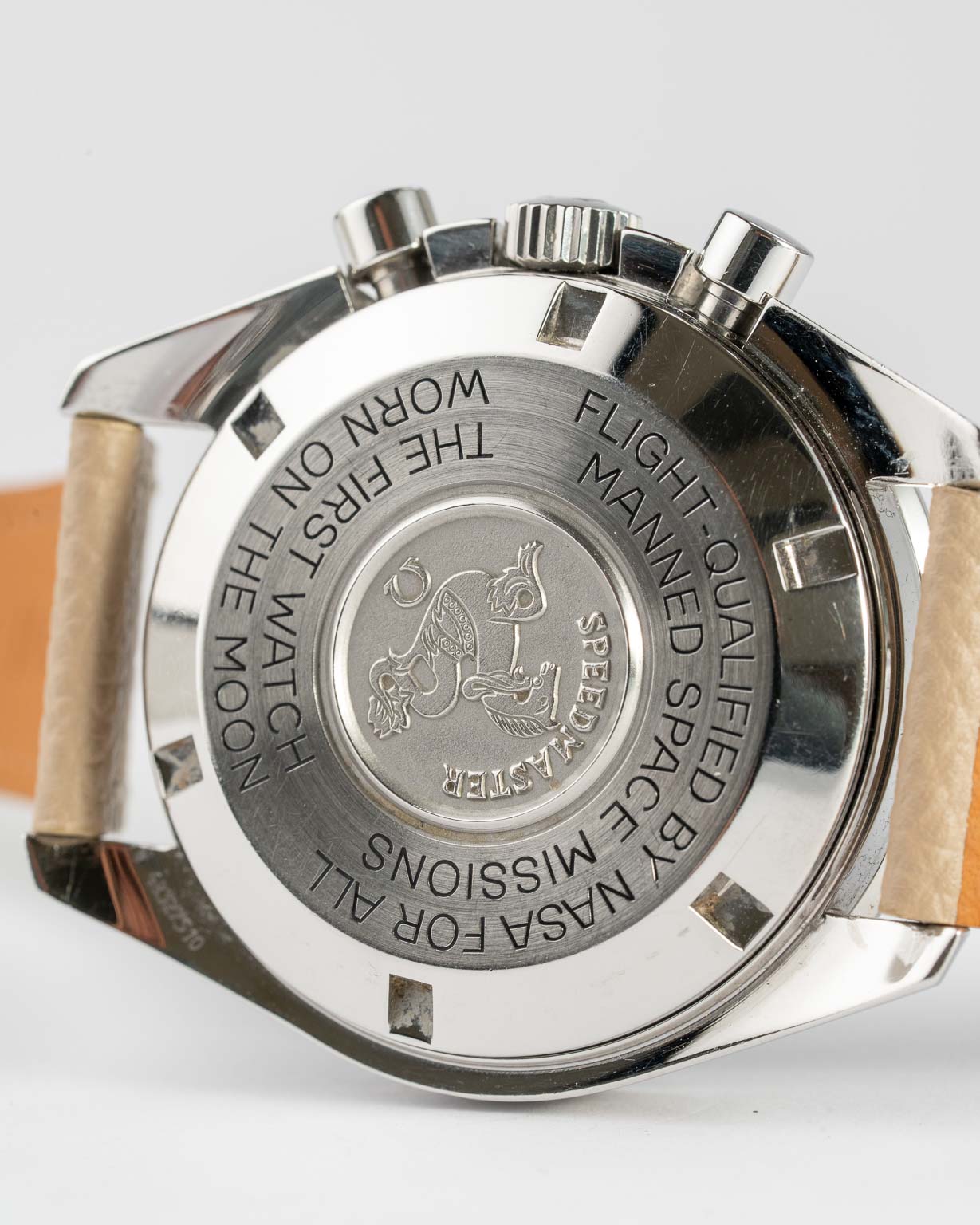 Vintage Omega Speedmaster Professional 3590.50 from 1995 Leather caseback