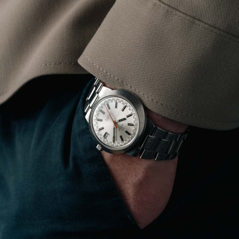Vintage Omega Genève Dynamic 136.033 Racing dial in Steel from 1970s ...