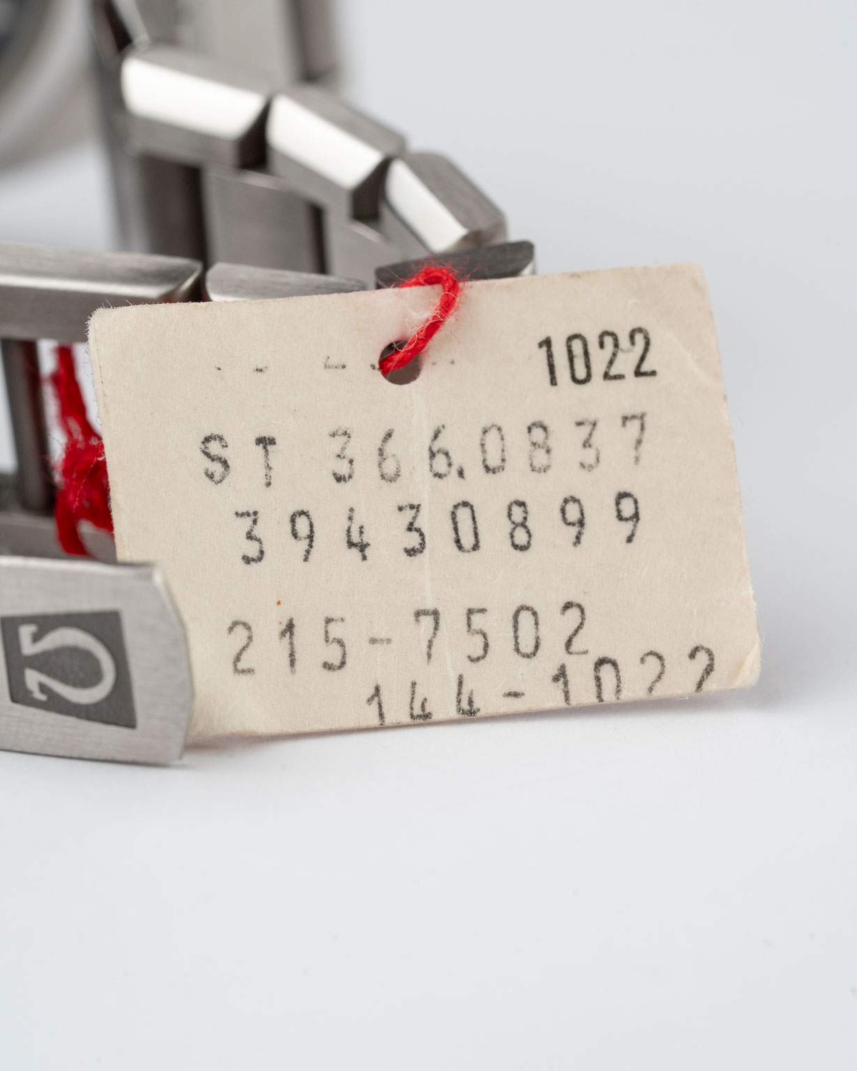 Vintage Omega Seamaster Cosmic Day Date with blue dial NOS 166.0196 from 1970s tag