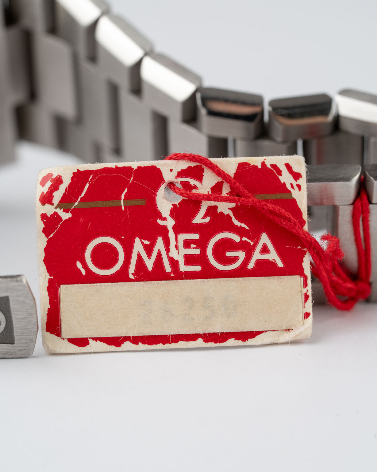 Vintage Omega Seamaster Cosmic Day Date with blue dial NOS 166.0196 from 1970s tag 2