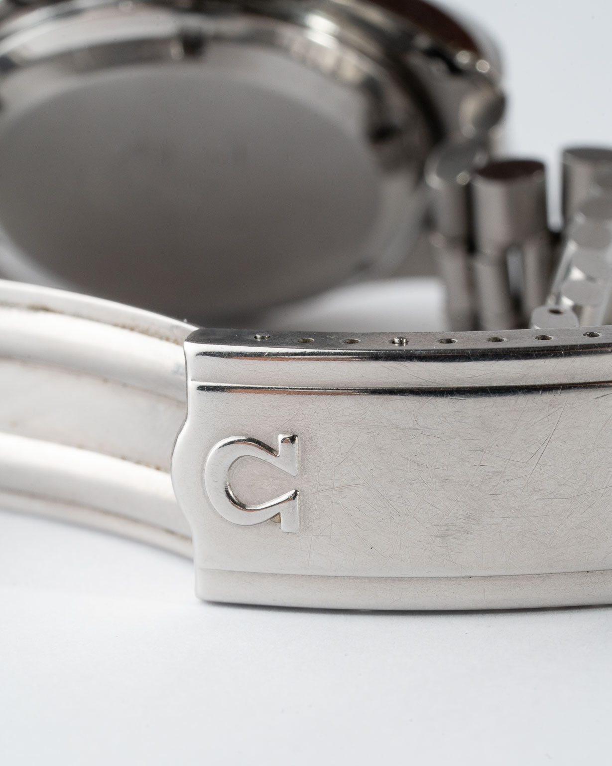 Omega Speedmaster professional with 'Asymmetric T' dial and DON bezel reference 105.012-63 from 1964 clasp