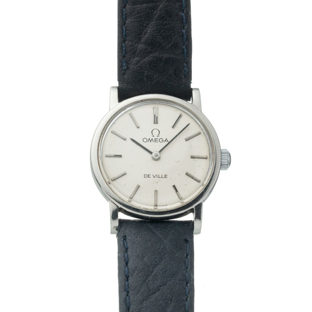 Montre Bracelet Vintage Femme Nirus - Boîtier Doré, Cadran Blanc - Chronographe