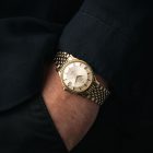 Vintage Omega Constellation Pie Pan BOR bracelet reference 168.005 from 1967 wristshot