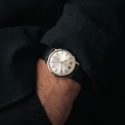 Vintage Omega Genéve 14k White Gold dresswatch 131.7042 from 1970