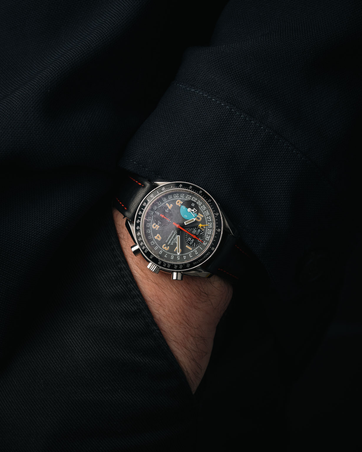 Omega Speedmaster MK40 reference 3520.53.00 from 1999 wristshot