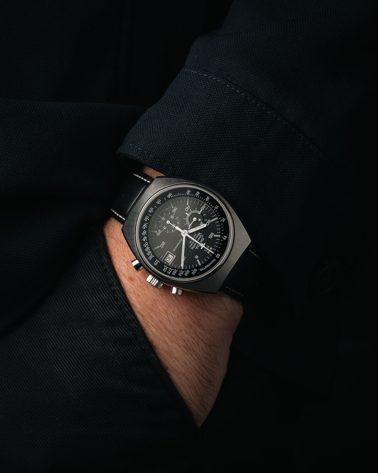 Omega Speedmaster Mark IV reference 176.009 from 1977 wristshot