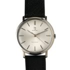 Vintage Omega Genéve 14k White Gold dresswatch 131.7042 from 1970 product shot