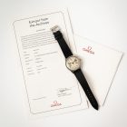 Vintage Omega 33.3 Monopusher Chronograph CK987 from 1937 w/extract set