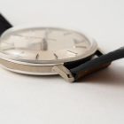 Vintage Omega Genéve 14k White Gold dresswatch 131.7042 from 1970 lug