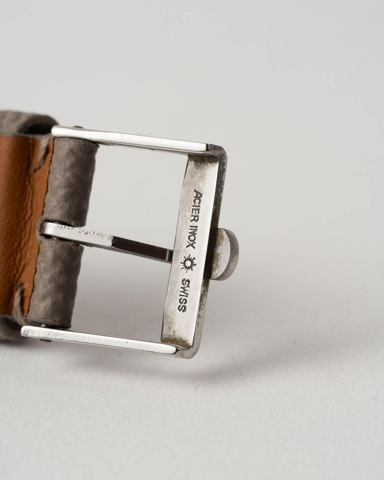 Vintage Omega Seamaster with Black gilt dial reference 165.002 1966 buckle