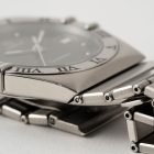 Vintage Omega Constellation Steel quartz with Black dial reference 396.1080 from 1991 side 2