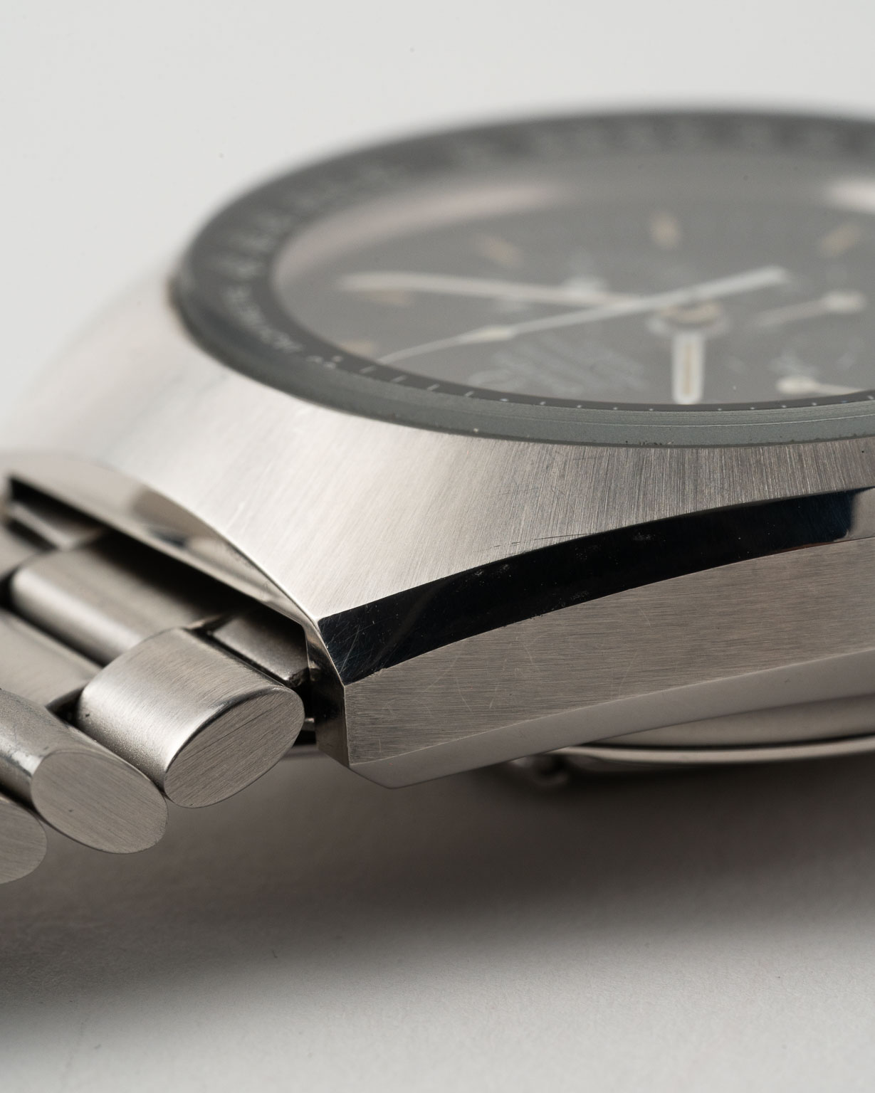 Omega Speedmaster Mark II reference 145.014 from 1969 side