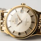 Vintage Omega Constellation Pie Pan BOR bracelet reference 168.005 from 1967 laying