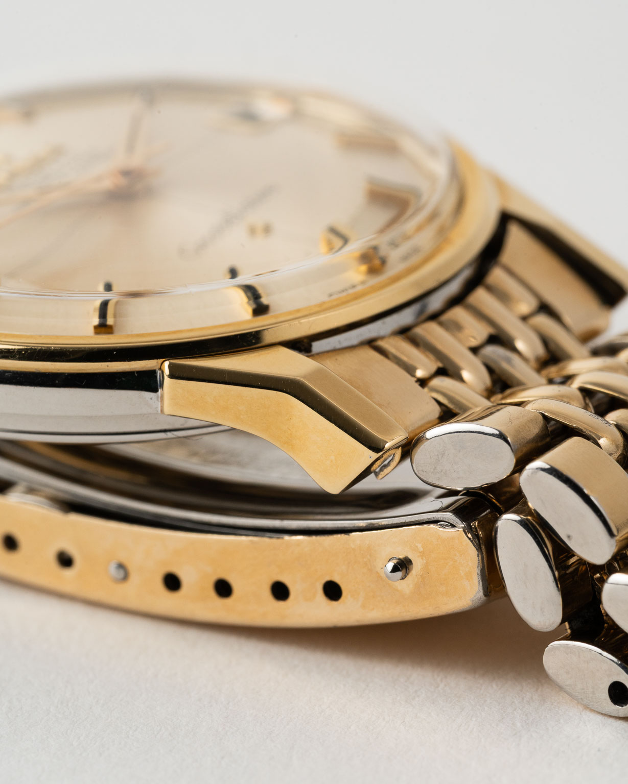 Vintage Omega Constellation Pie Pan BOR bracelet reference 168.005 from 1967 lug 2