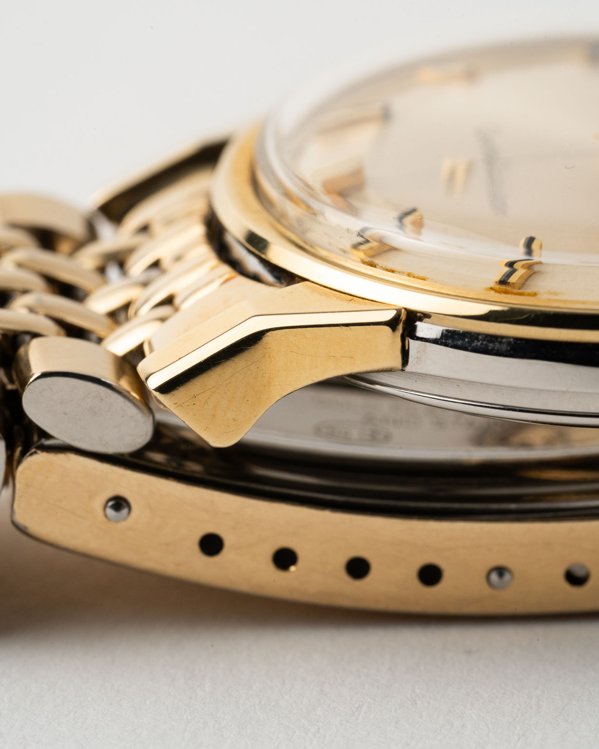 Vintage Omega Constellation Pie Pan BOR bracelet reference 168.005 from 1967 lug 3