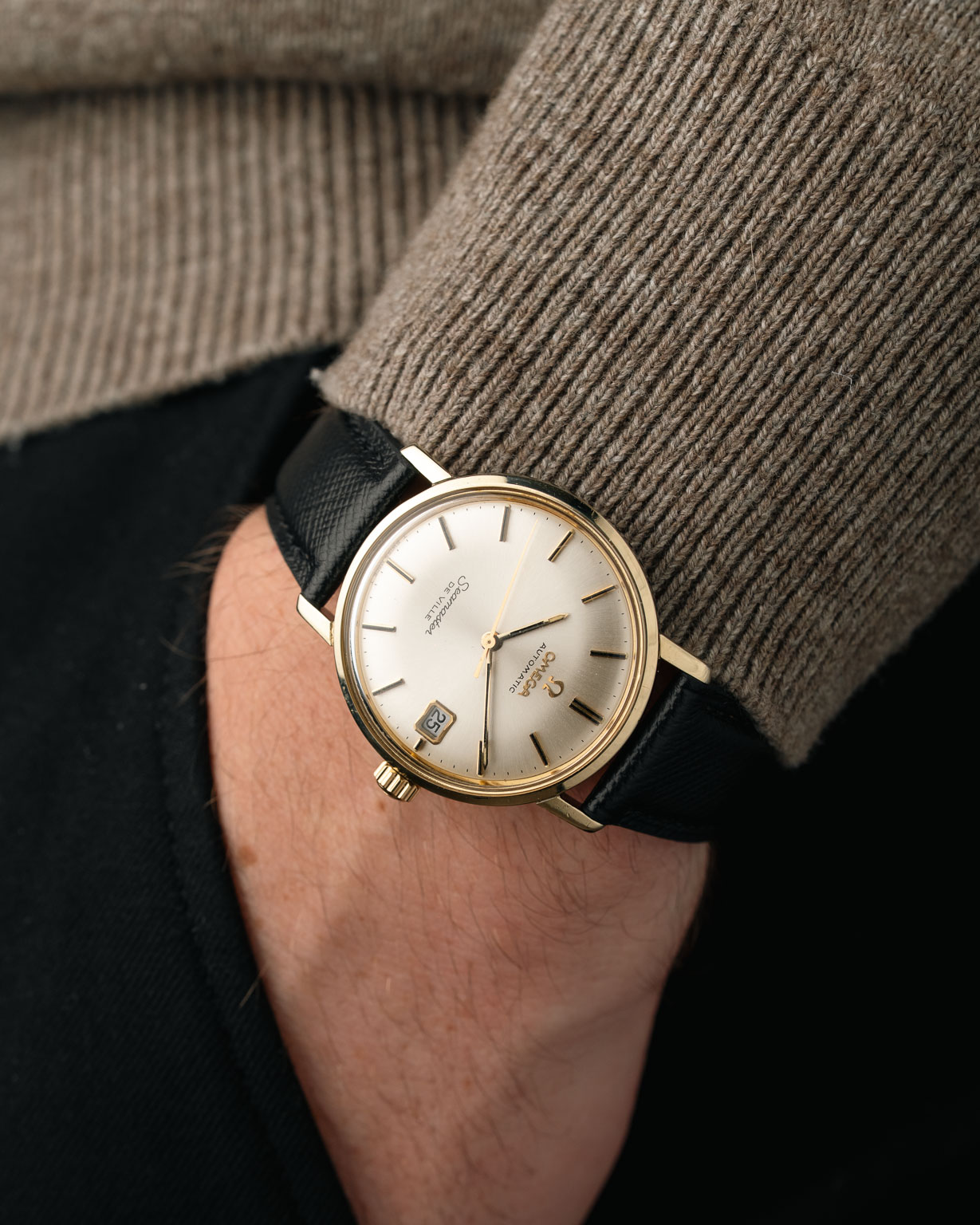 Omega 166.020 caliber 565, seamaster de ville from 1968