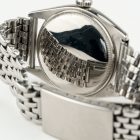 Rolex 6084 Semi Bubbleback, zwarte vergulde wijzerplaat uit 1952