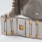 Omega Constellation 198.0136 Manhattan from 1984 clasp logo detail