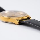 Omega Genève 136.0102 gold plated, full set from 1975 non crown side lug
