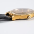 Omega Genève 136.0102 gold plated, full set from 1975 crown side bottom lug