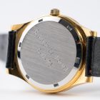 Omega Genève 136.0102 gold plated, full set from 1975 caseback with engraving